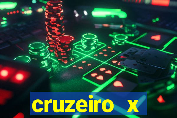 cruzeiro x corinthians palpite